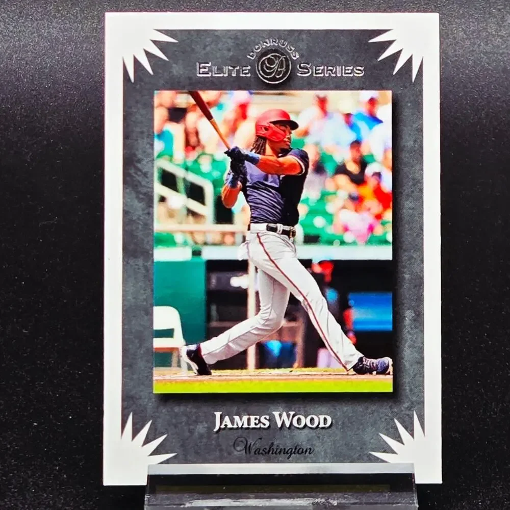James Wood Bowman Chrome Rockstar Rookies Elite RC Nationals Top Prospect